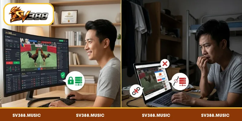 Đại Lý SV388 Chính Thức – Kênh Hỗ Trợ Hội Viên Việt Nam 3 Lý do nên chọn đại lý SV388 thay vì link trôi nổi